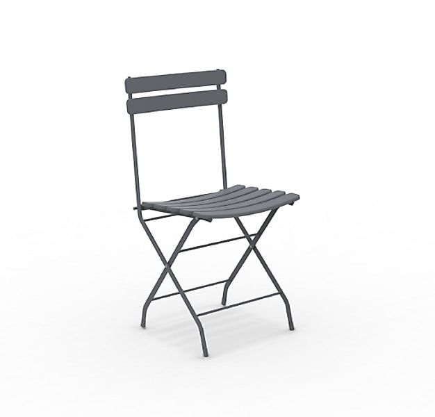 STEP - Klappbarer Outdoor Stuhl dunkelgrau günstig online kaufen
