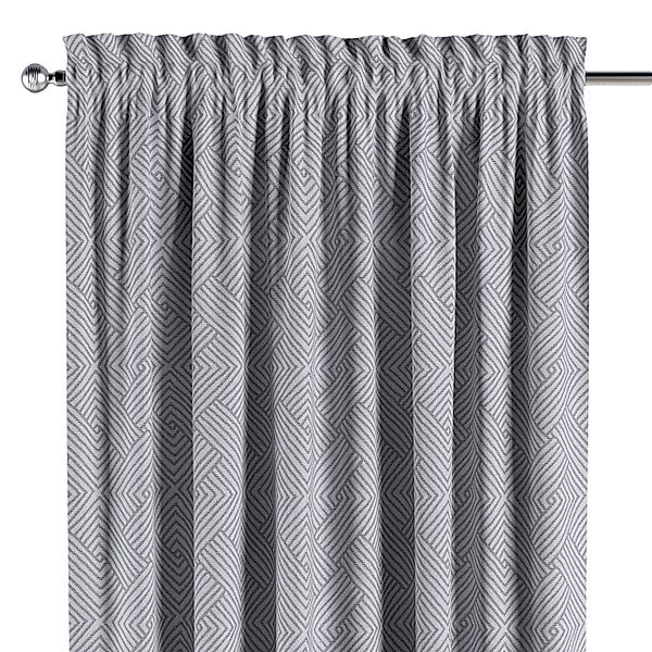 Vorhang mit Tunnel und Köpfchen, grau, Sunny (143-45) günstig online kaufen