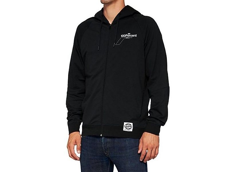 100% Kapuzenpullover Hoodies 100% Falta Tech Zip Hoody - black XL (1-tlg) günstig online kaufen