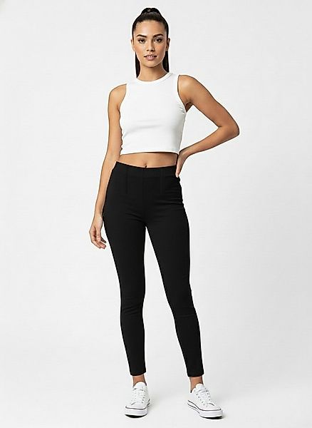 Kendindza Collection Stretch-Hose Skinny Damen Jegging Stretch Stoffhose Hi günstig online kaufen