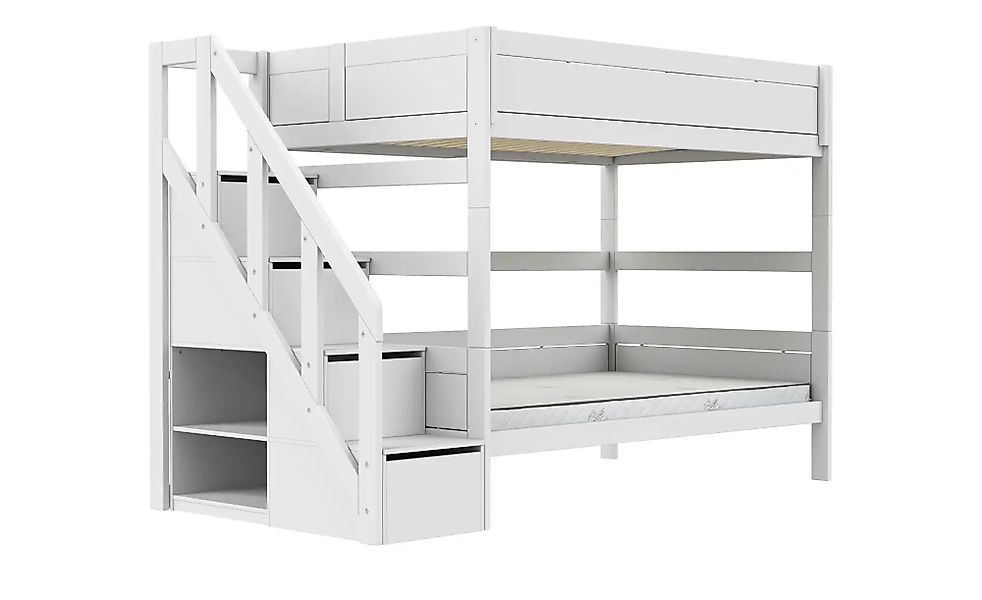 Lifetime Etagenbett  Basis ¦ weiß ¦ Maße (cm): B: 257 H: 177 Betten > Bettg günstig online kaufen