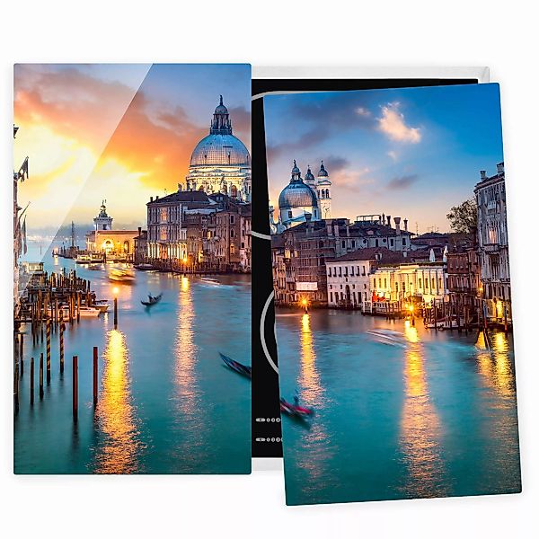 Herdabdeckplatte Sunset in Venice günstig online kaufen