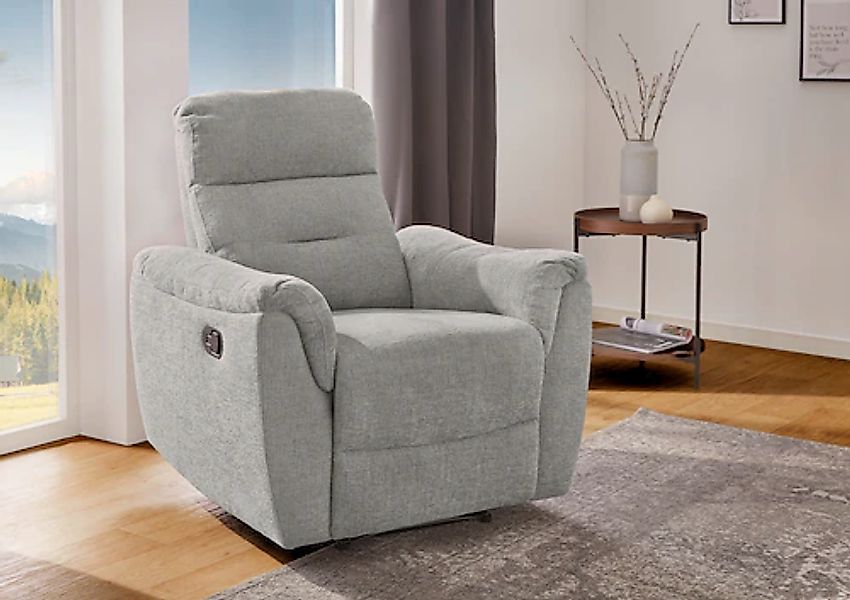 Jockenhöfer Gruppe Sessel »Utah« Liegefunktion durch halbautomatische Relax günstig online kaufen