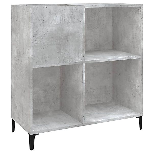vidaXL Schuhschrank Plattenschrank Betongrau 84,5x38x89 cm günstig online kaufen