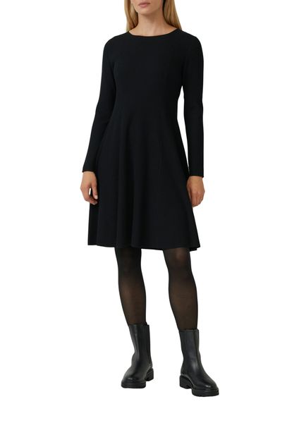 s.Oliver BLACK LABEL Strickkleid mit Ajour-Detail günstig online kaufen