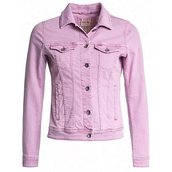 Salsa Jeans Dye Effect Trucker-jacke M Pink günstig online kaufen
