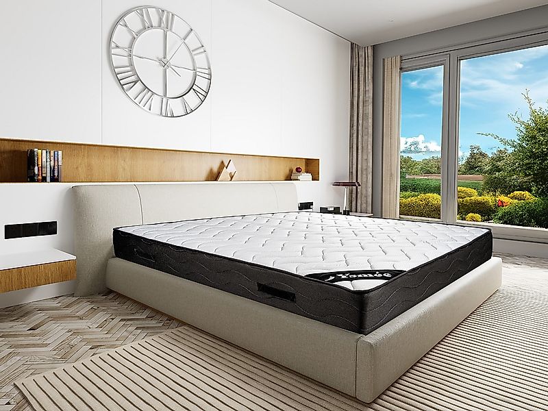 Matratze - 160 x 200 cm - 7-Zonen-Taschenfederkern & Memory Schaum - Stärke günstig online kaufen