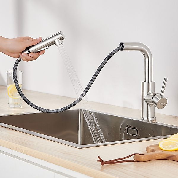 Auralum Max Spültischarmatur Niederdruck Küchenarmatur Wasserhahn günstig online kaufen