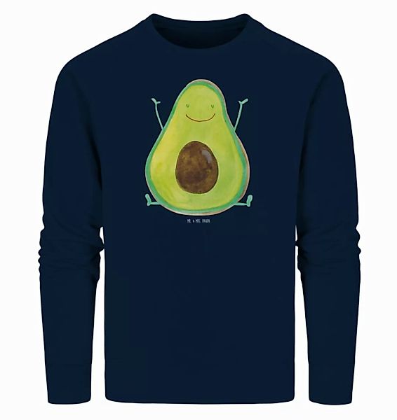 Mr. & Mrs. Panda Longpullover Avocado Glücklich Größe M - French Navy - Ges günstig online kaufen