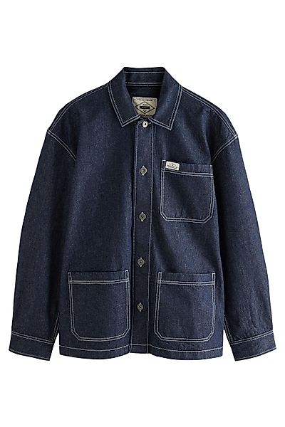 Next Hemdjacke Jeans-Hemdjacke Overshirt 100 % Baumwolle günstig online kaufen
