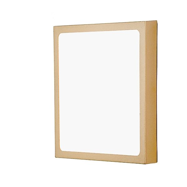 Orion Leuchten LED Deckenleuchte Lero 23 x 23 cm Gold 3000K 2100lm günstig online kaufen