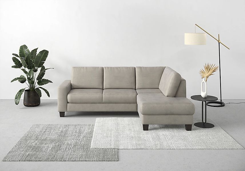 Home affaire Ecksofa "Summer L-Form" mit Ottomane, mit oder ohne Bettfunkti günstig online kaufen