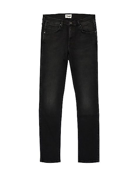 Wrangler 5-Pocket-Jeans WRANGLER TEXAS SLIM black crow W12SHP363 günstig online kaufen