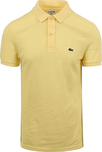 Lacoste Piqué Poloshirt Gelb - Größe M günstig online kaufen