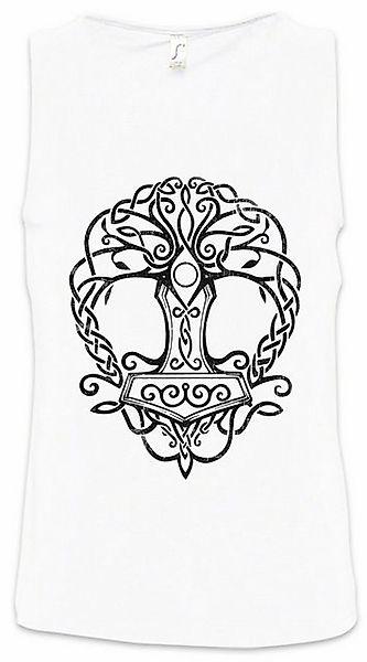 Urban Backwoods Tanktop Yggdrasil Mjölnir Ärmelloses T-Shirt Weltenbaum Tre günstig online kaufen