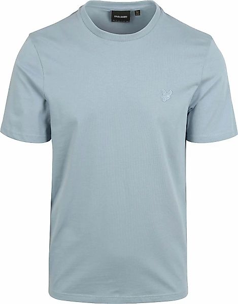 Lyle und Scott T-Shirt Ash Blau - Größe L günstig online kaufen