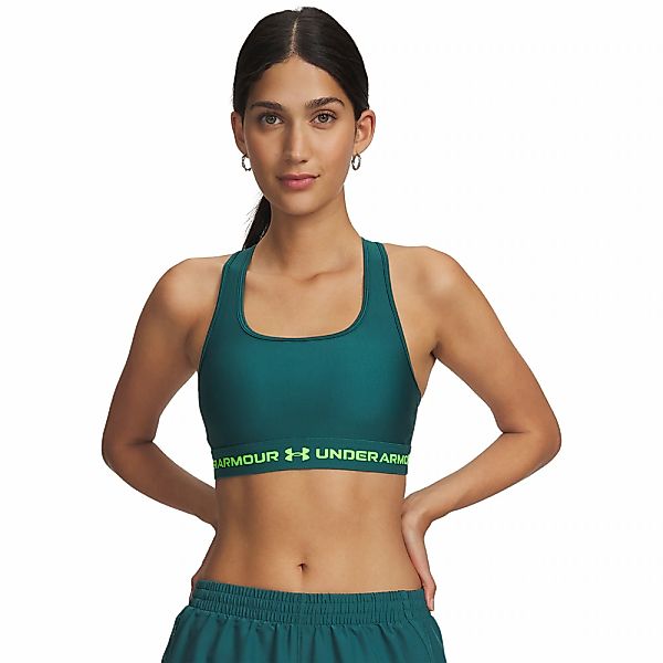 Under Armour Sport-BH "CROSSBACK MID BRA" elastischer Materialmix mit 13% E günstig online kaufen
