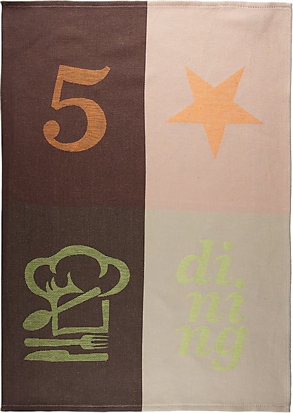 stuco Geschirrtuch Gustoso - Jacquard, (Set, günstig online kaufen