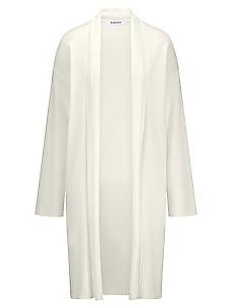 Long-Strickjacke Peter Hahn weiss günstig online kaufen