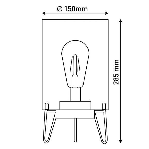 näve LED Außen-Tischleuchte Lonna, Ein-/Ausschalter, Timerfunktion, günstig online kaufen