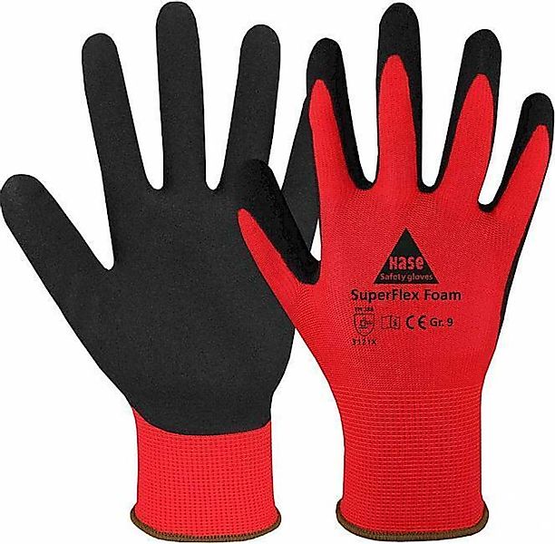 Hase Safety Gloves Arbeitshandschuhe Superflex Foam günstig online kaufen