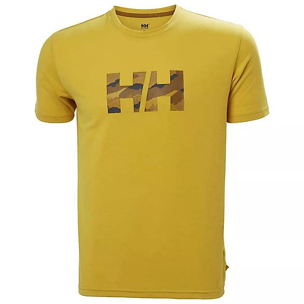 Helly Hansen Skog Recycled Graphic Kurzärmeliges T-shirt L Straw günstig online kaufen