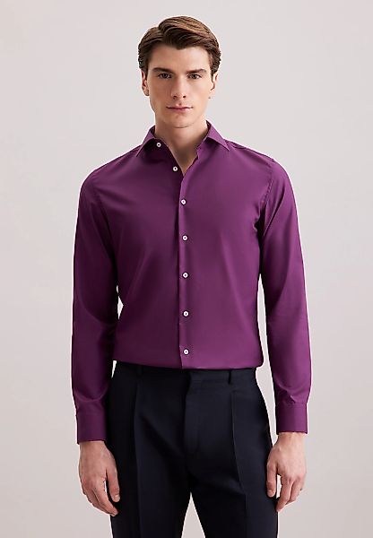 seidensticker Businesshemd "Schwarze Rose" Slim 1/1 Kentkragen Uni günstig online kaufen