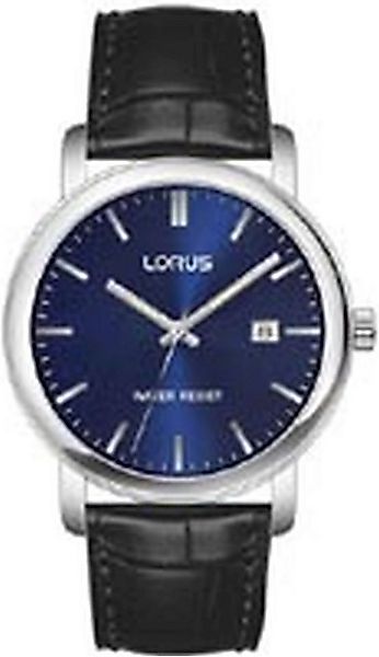 LORUS Quarzuhr RG841CX5, Armbanduhr, Herrenuhr, Datum, Lederarmband günstig online kaufen