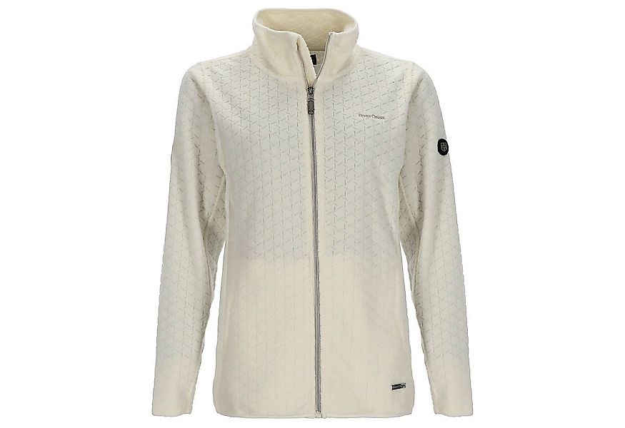 Rivercreek Fleecejacke 50830 Damen Coralfleecejacke mit Wellen-Pressprint günstig online kaufen
