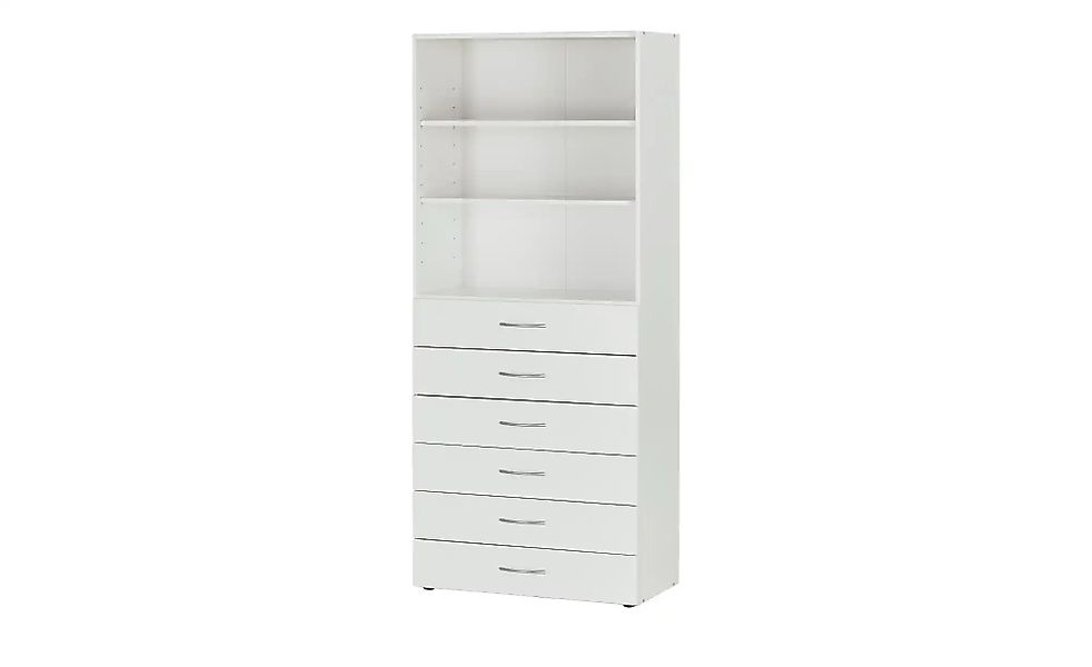 Regal  Multiraumkonzept ¦ weiß ¦ Maße (cm): B: 80 H: 185 T: 40.0 Regale > S günstig online kaufen