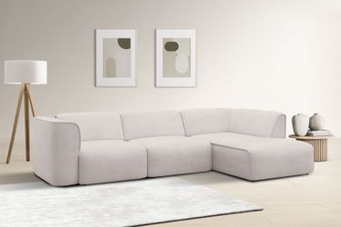 RAUM.ID Ecksofa "Merid L-Form, jederzeit durch Module erweiterbar, B/T/H: 2 günstig online kaufen