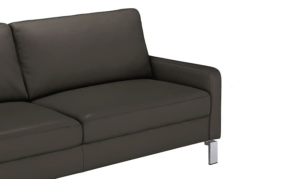 Max Schelling Ledersofa mit Winkelfüßen Maximum ¦ braun ¦ Maße (cm): B: 164 günstig online kaufen