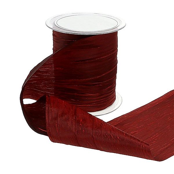 Mabella Decorbänder Tischläufer Tischband Bordeaux Rot günstig online kaufen