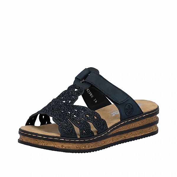 Rieker Pantolette Sommerschuh, Keilpantolette, mit Klettverschluss günstig online kaufen