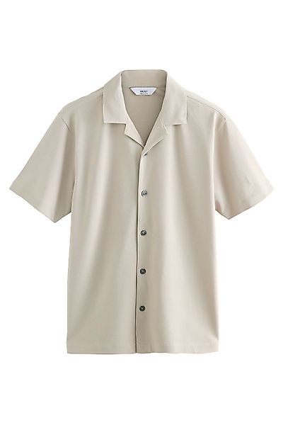 Next Kurzarmhemd Kurzärmliges Piqué-Hemd (1-tlg) günstig online kaufen