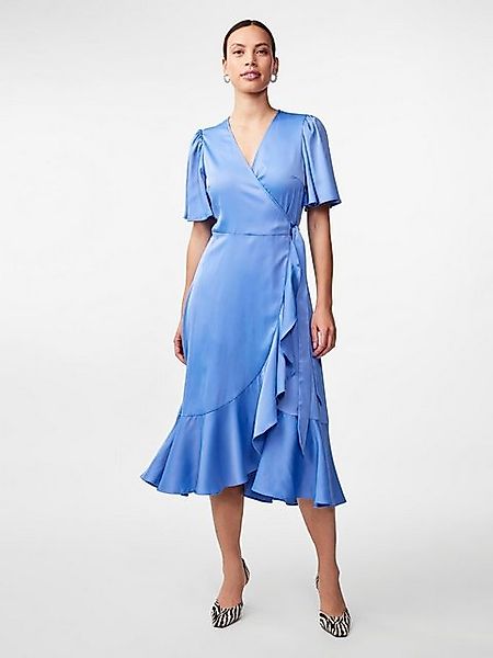 Y.A.S Wickelkleid YASTHEA 2/4 MIDI WRAP DRESS S. NOOS mit Volant günstig online kaufen