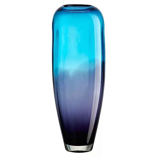 Glasvase Laguna Murano 45cm blau günstig online kaufen