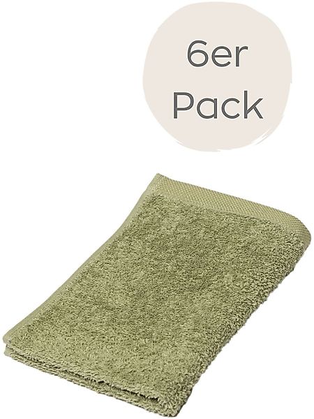 Wewo fashion Gästehandtücher 9517G, Frottee (Packung, günstig online kaufen