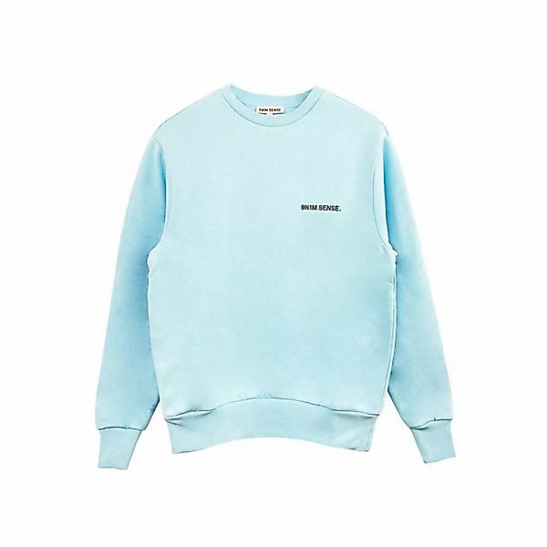 9N1M SENSE Sweater 9N1M Sense Damen Sweater turquoise (1-tlg) günstig online kaufen