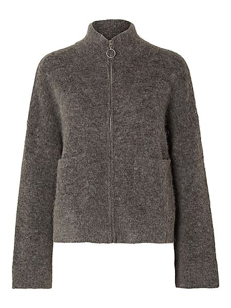 Selected Strickjacke SIA RAS (1-tlg) Plain/ohne günstig online kaufen
