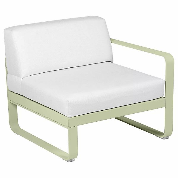 Bellevie Lounge 1-Sitzer Modul 65 Lindgrün 81 Grauweiß Rechts günstig online kaufen