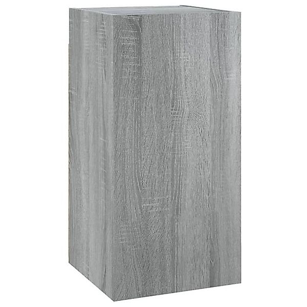 furnicato TV-Schrank Grau Sonoma 30,5x30x60 cm Holzwerkstoff (1-St) günstig online kaufen