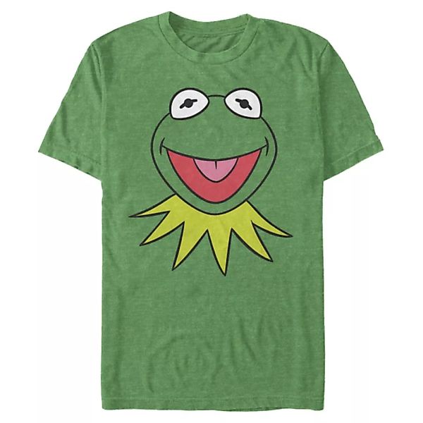 Disney Classics - Muppets - Kermit Big Face - Männer T-Shirt günstig online kaufen