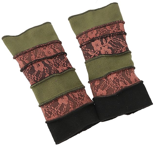 Guru-Shop Strickhandschuhe Elfen Handstulpen, Boho Pulswärmer -.. günstig online kaufen