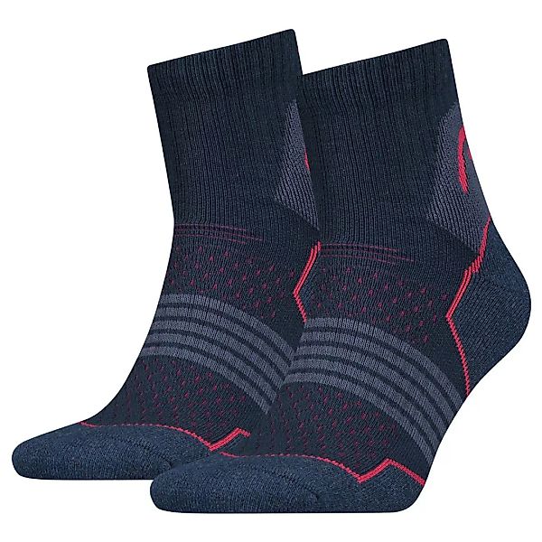 Head Hiking Quarter Socken 2 Paare EU 43-46 Pink / Blue günstig online kaufen