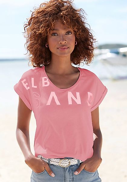 Elbsand T-Shirt aus weichem Jersey, Kurzarmshirt, sportlich und bequem günstig online kaufen