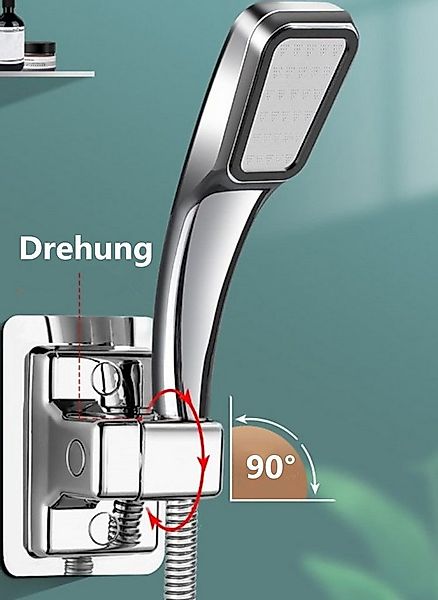 XDeer Brausegarnitur Duschkopfhalterung ohne Bohren - Duschkopfhalter zum K günstig online kaufen
