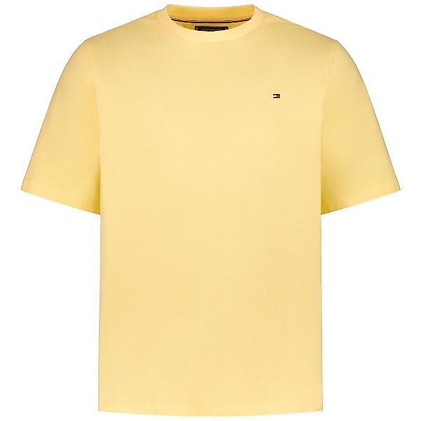 Tommy Hilfiger T-Shirt aus Baumwolle Farbe gelb Größe: 3XL günstig online kaufen
