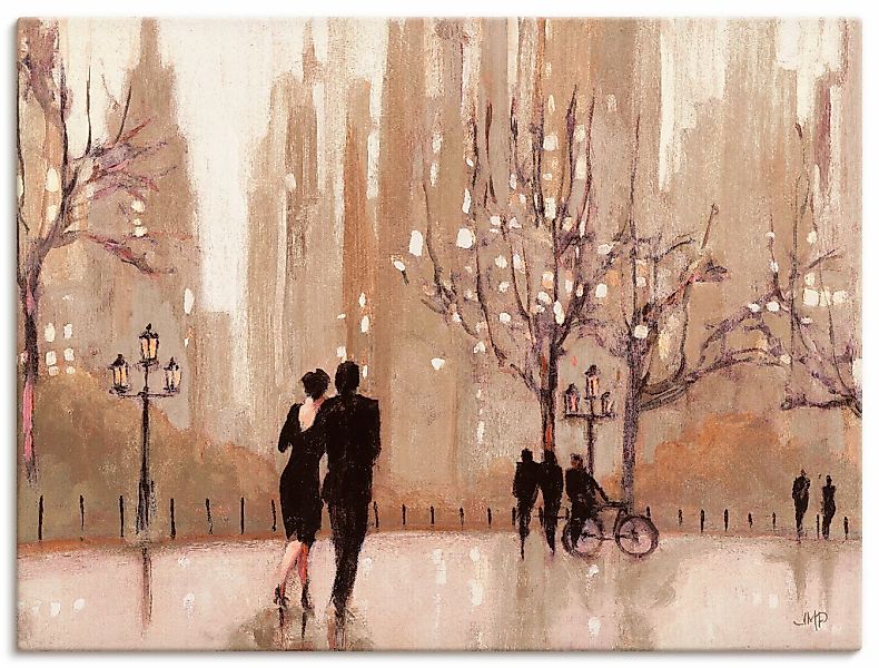 Artland Wandbild "Ein Abend in der Natur" Paar 1 Stk. tlg. als Leinwandbild günstig online kaufen