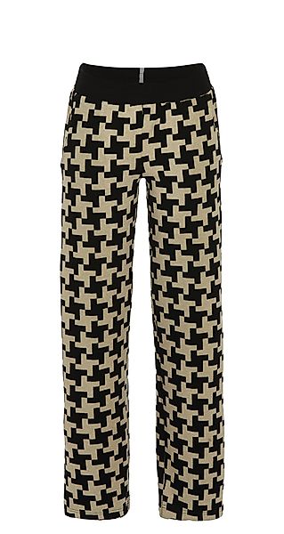 Chérie Line Loungehose aus Strickjacquard Elastikbund günstig online kaufen